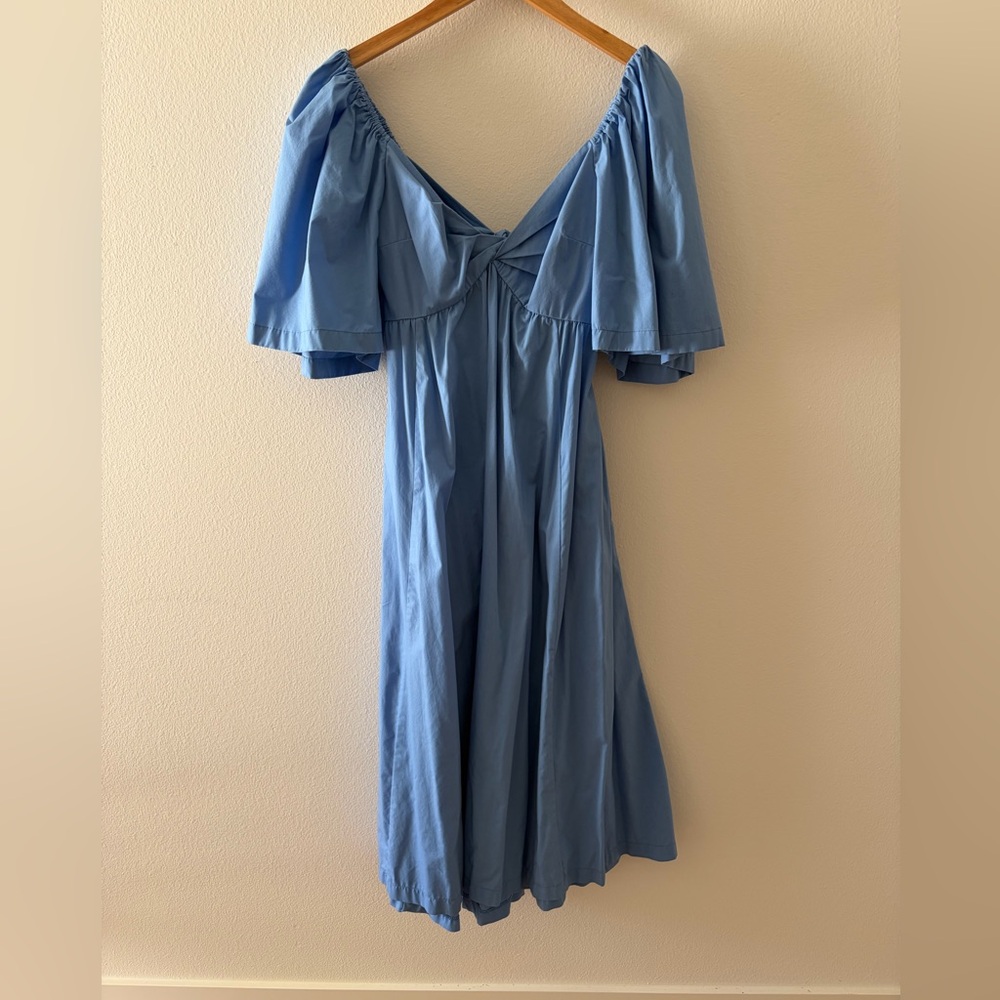 Abercrombie & Fitch Blue Midi Dress